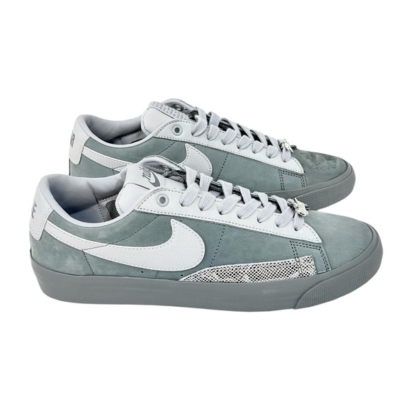 Nike SB Triple Grey Sneakers Skateboard Retro Skate Trainers Men 8.5US -PLZ READ - Picture 1 of 11
